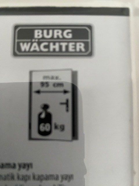 Eisenwaren: Türschliesser Burg Wächter – Neu und originalverpackt aus Canobbio von cog_bp5c 1