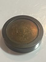 Messgewicht 1 lb Messing mit Prägung aus der Schweiz(S13)