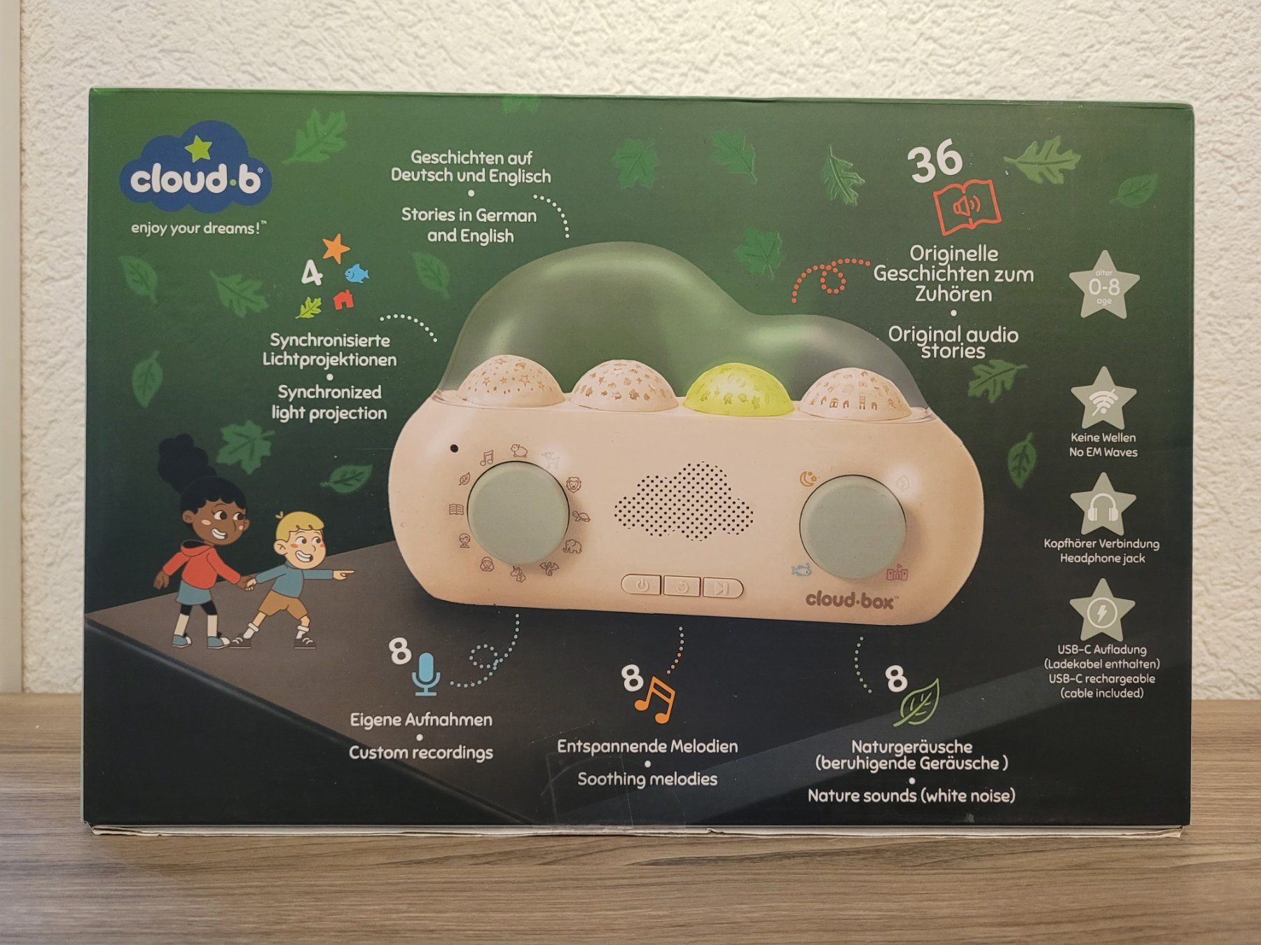 Carillon: Veilleuse musicale Cloud-box, neuve, histoires DE/ENG – Nuovo e nell'imballaggio originale da Yverdon-les-Bains venduto da lalolo64 1
