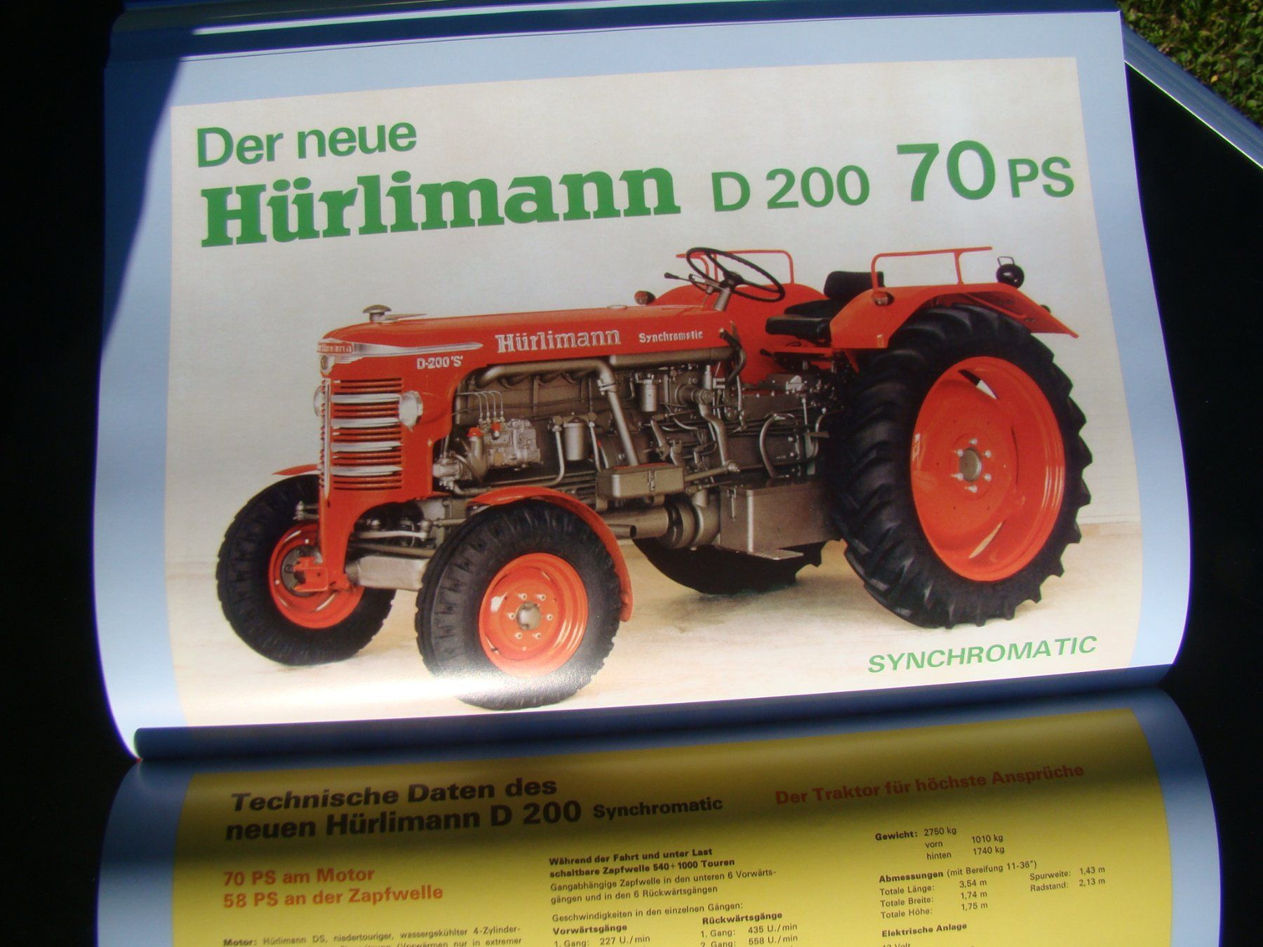 Libri: Buch Hürlimann Traktor Prospekte 1929 - 1983 Röthlin – Usato da Walzenhausen venduto da Vanquish711 2