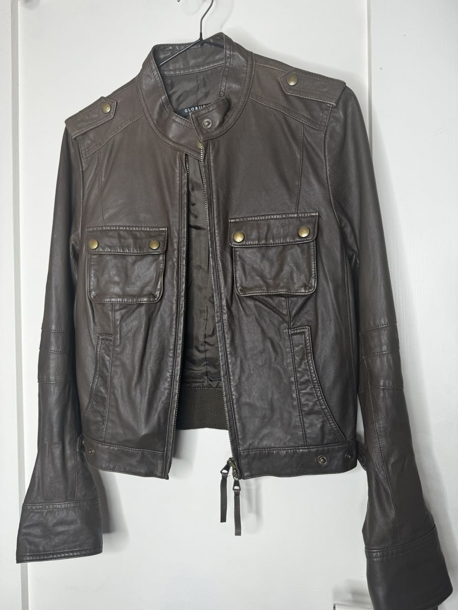 Globus Giacche: Leder Jacke Globus – Usato da Zürich venduto da Privat4444