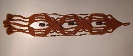 Dekoration; Wandbehang handgearbeitet mit 3 Glocken