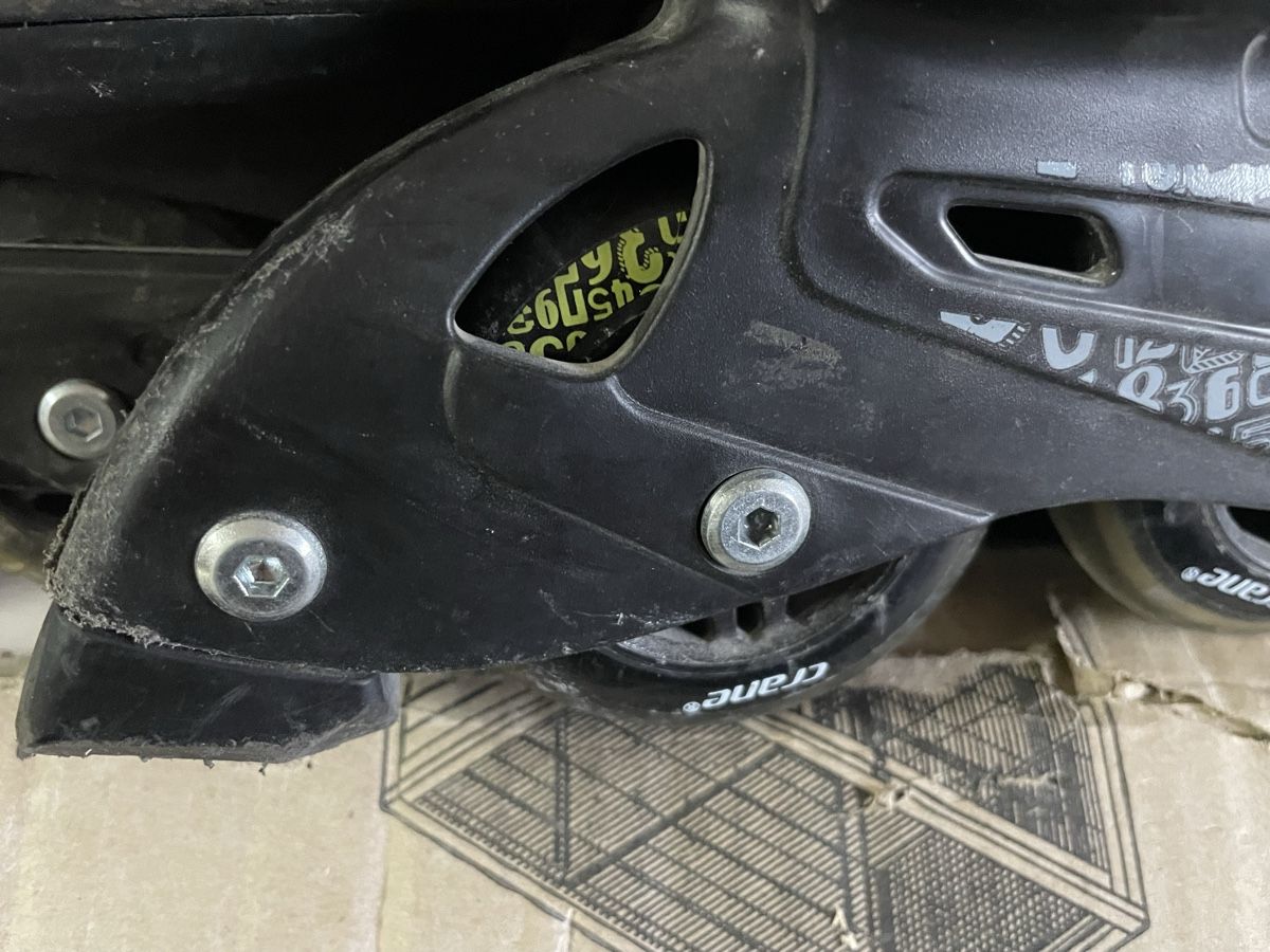 Pattini in linea & Pattini a rotelle: Rollerblades 37-41 rot, top-Zustand – Usato da Wattwil venduto da Weinachtsmann 1