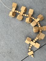 Holz Spielzeug Raupe, Holzraupe, Motorikspielzeug 47