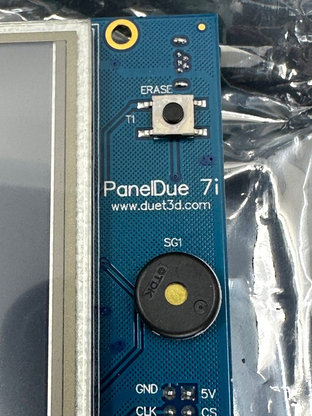 Componenti elettronici: PanelDUE 7i, 7 Zoll Farb-Touchscreen-Controller – Usato da Arisdorf venduto da Liquidus 1