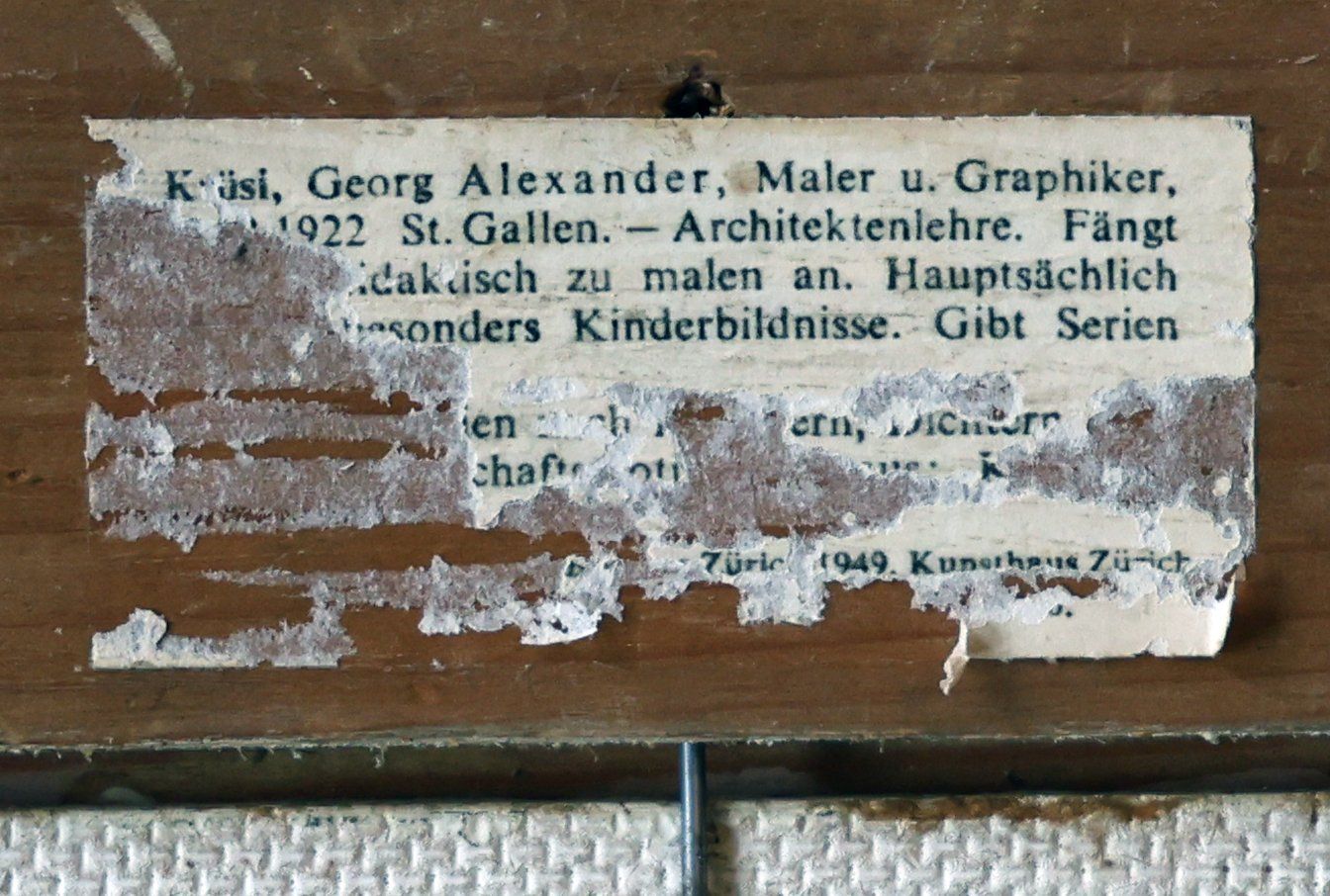 Dipinti: KRÜSI Georg Alexander – Usato da Gordola venduto da Quimm 3