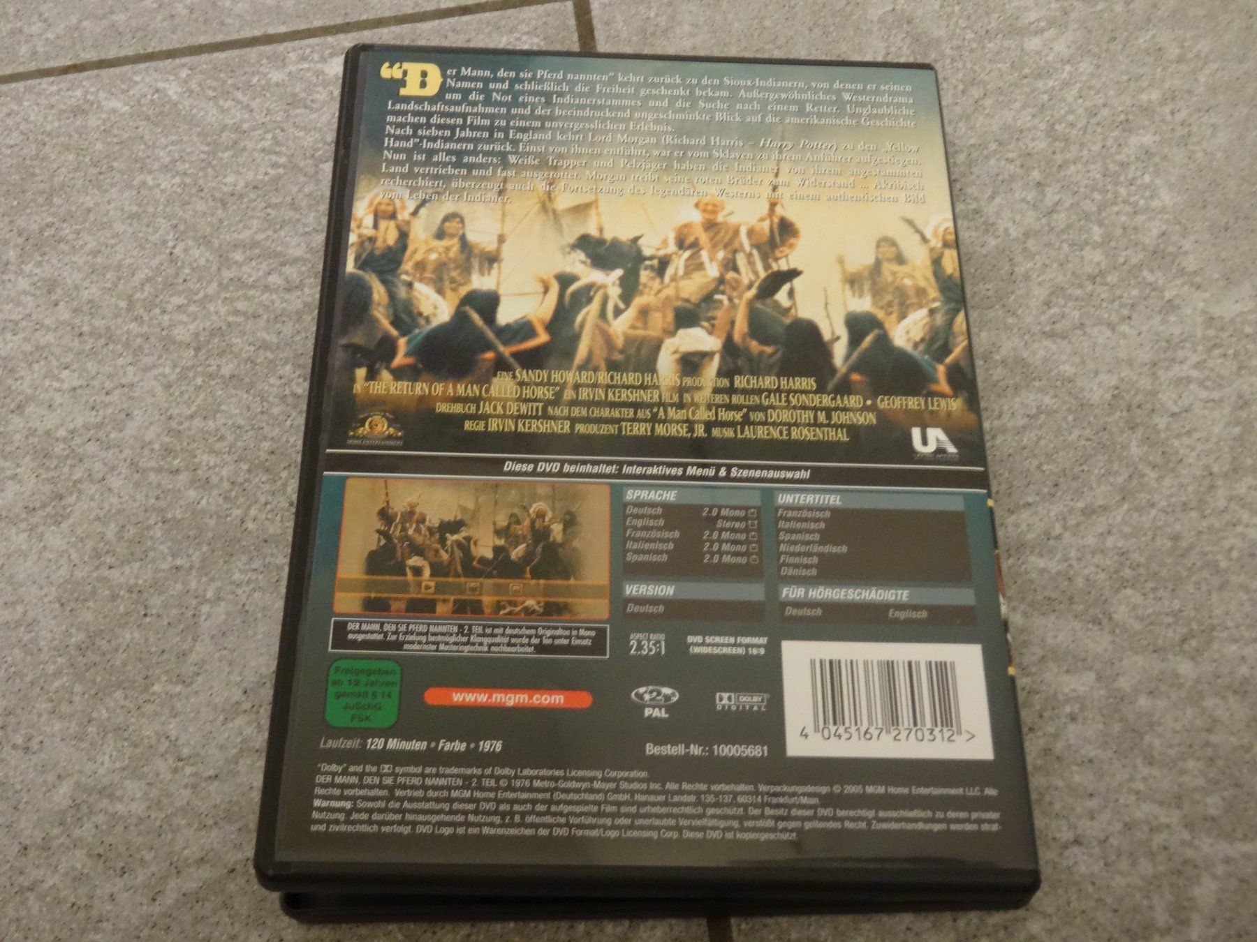 Tutti i DVDs: DVD Der Mann, den sie Pferd nannten 2. Teil – Usato da Olten venduto da Disc-Verkauf 2