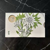 CH Münzsatz Alpen Edelweiss PP