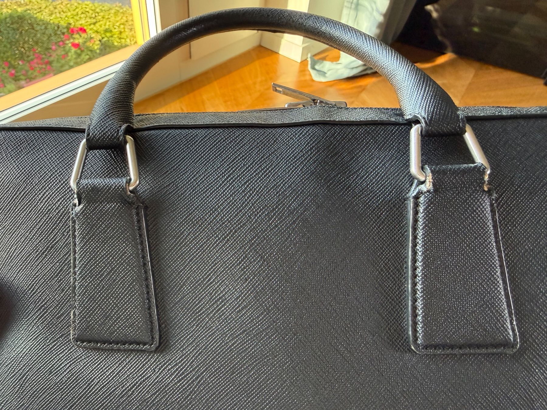 Sandro Valigie & Borse: Sandro Laptoptasche - Schwarz Unisex – Usato da Maur venduto da swisssa89 4