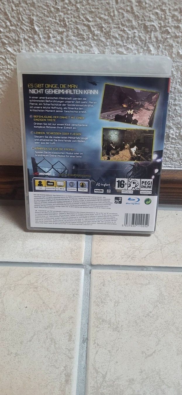 Sony Giochi: PS3 Spiel - Blacksite – Usato da Münsingen venduto da Heroism2010 1