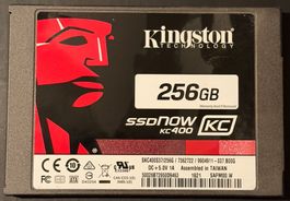SSD Kingston SSDNow KC400 256 Go – SATA III – Excellent état