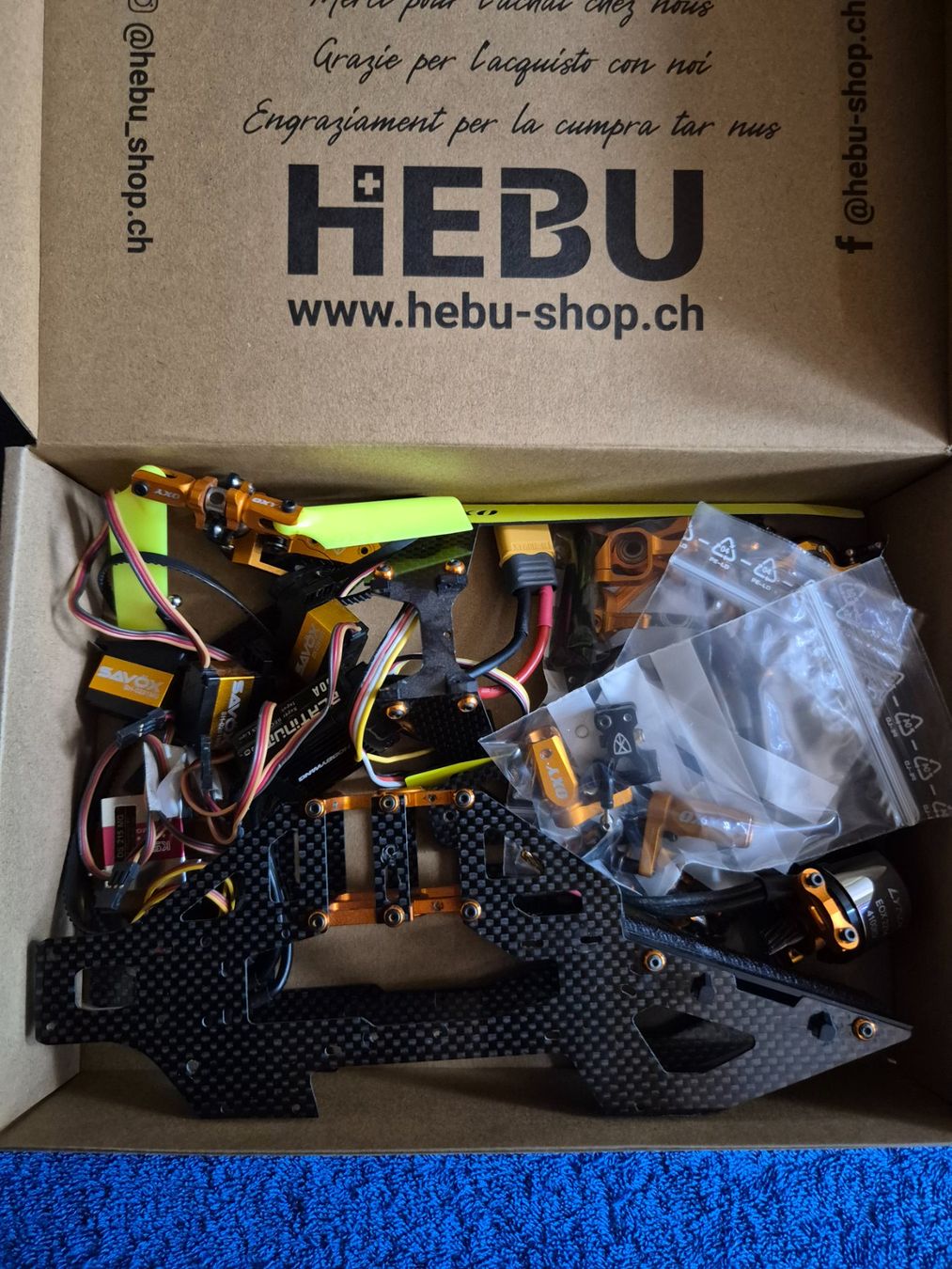 RC Kits de montage: OXY3 Heli mit Ersatzteilen – D'occasion à Bönigen par pantenoros068 5