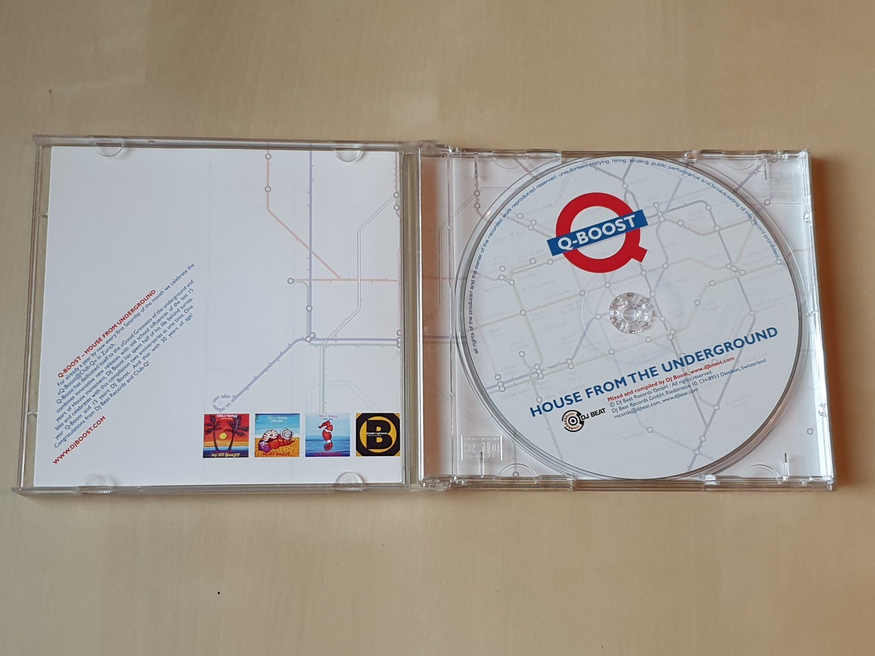 CD: Q-Boost House from the Underground – Usato da Stansstad venduto da collectorsshop 2