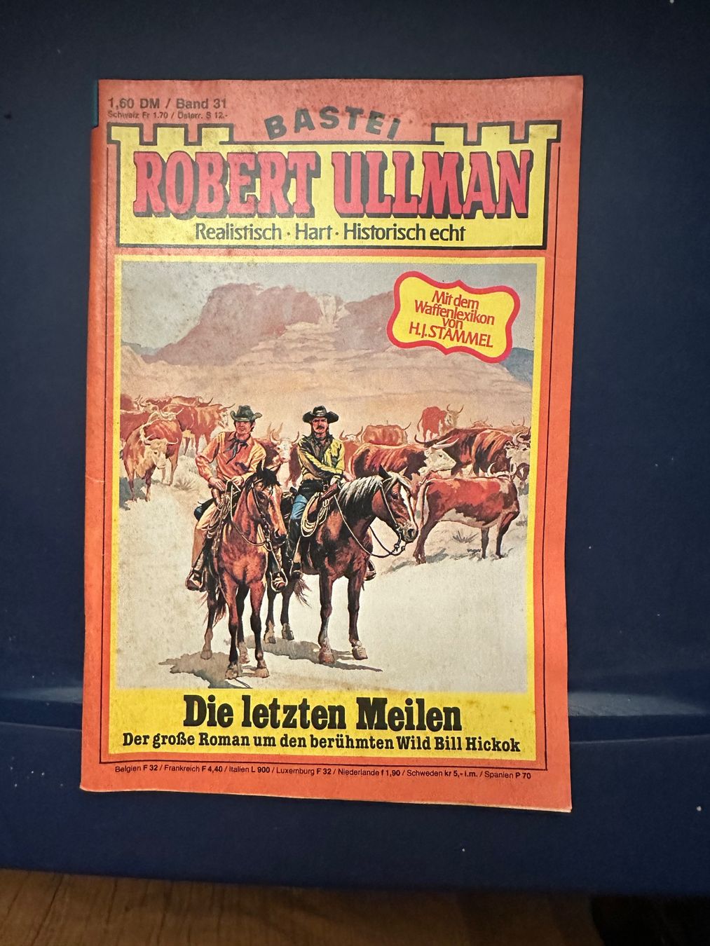 Fumetti: Robert Ullman Die letzten Meilen Heft – Usato da Rupperswil venduto da Bienchen022