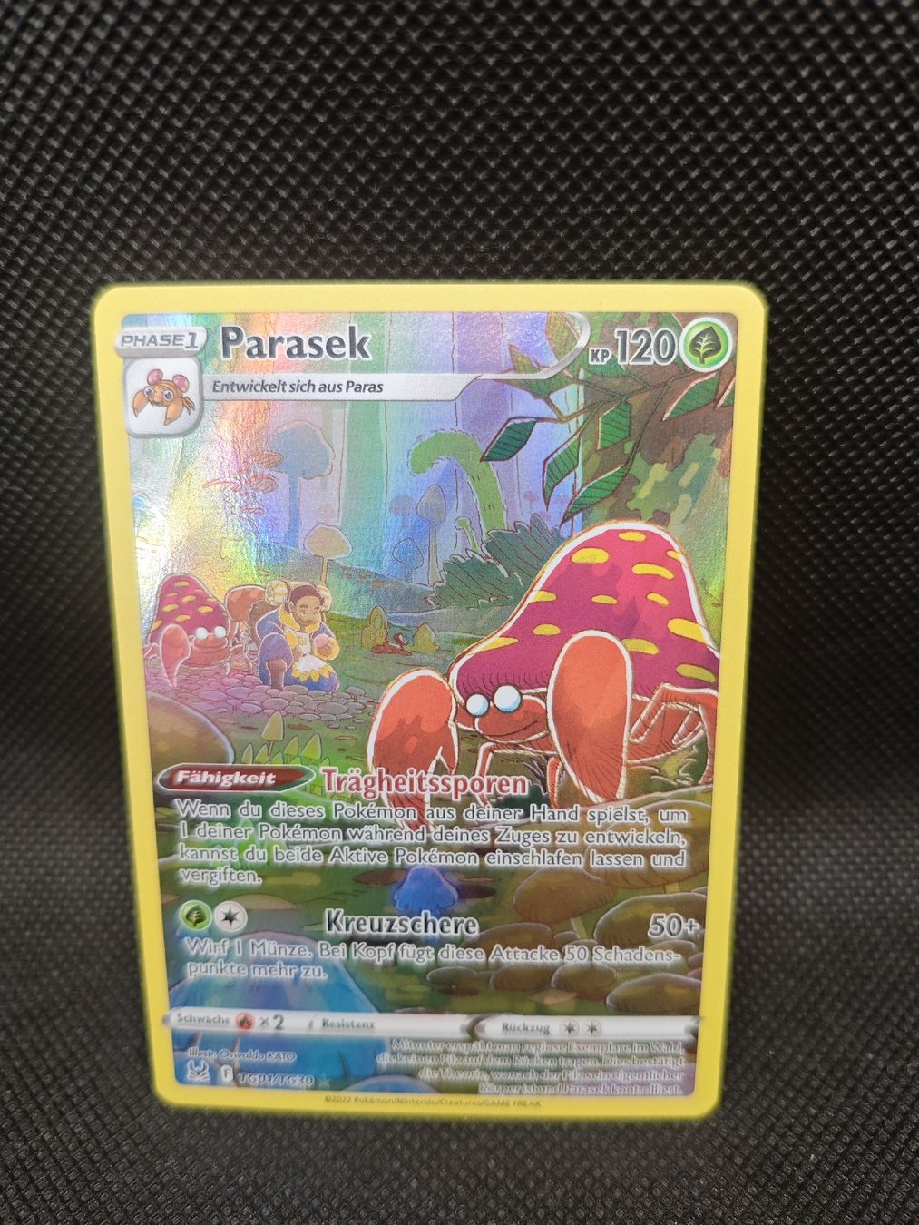 Pokémon Sammelbilder & Trading cards: Parasect (LOR TG01) – Gebraucht aus Windisch von leo_c2f9