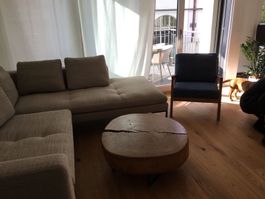 Massiver Eichenholz Couchtisch