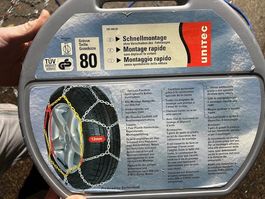 Schneeketten Grösse 80 Unitec