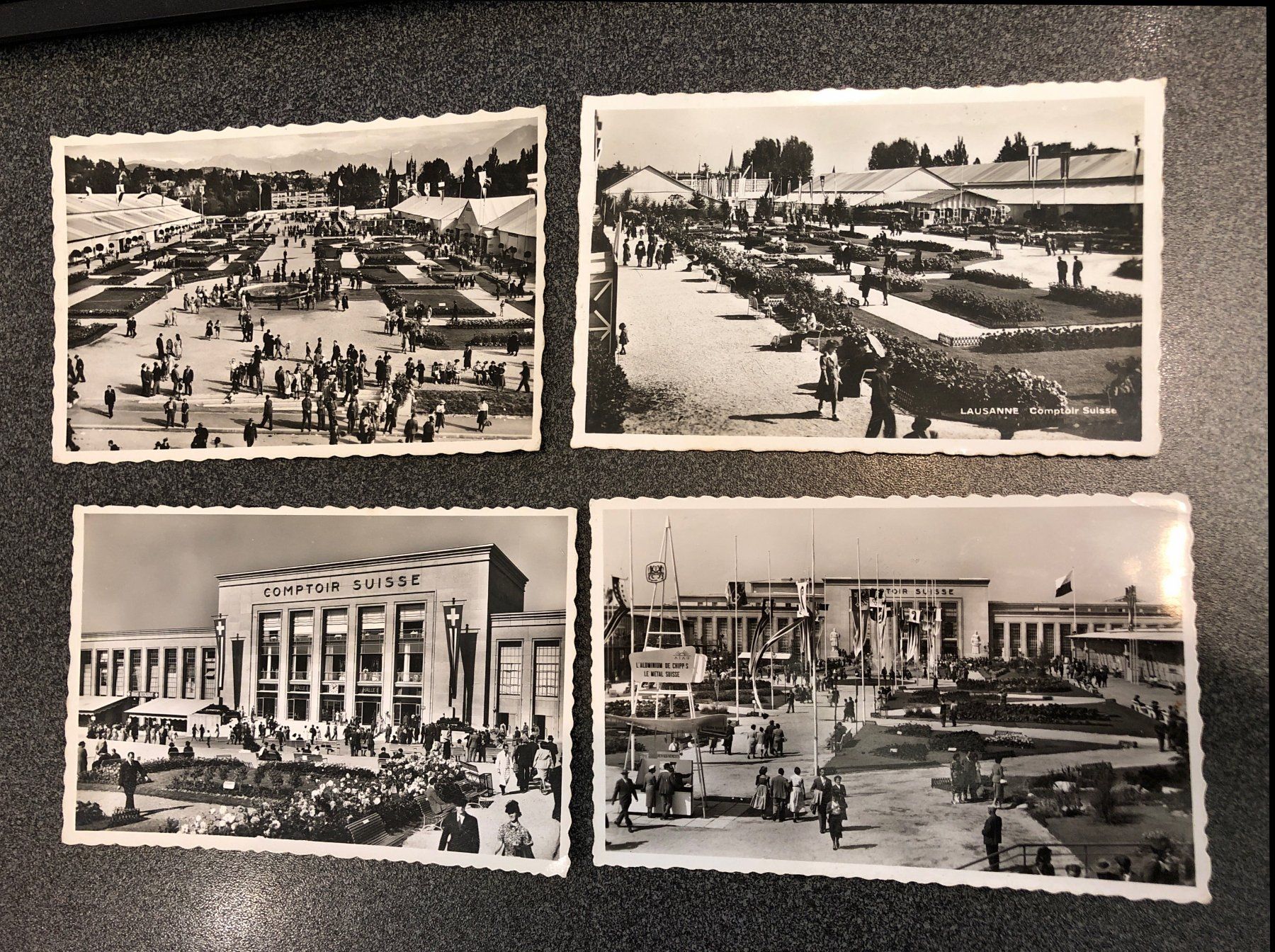 Cartoline postali: 4x COMPTOIR SUISSE LAUSANNE – Usato da Winterthur venduto da SchatzchischtliWinti