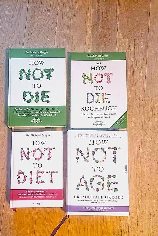 Libri: Dr. Michael Greger  4 Bücher – Usato da Volketswil venduto da Gosia02