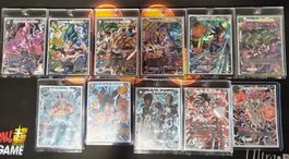 Lot Dragon Ball Super TCG jusqu'à BT09 - SCR, SPR, etc
