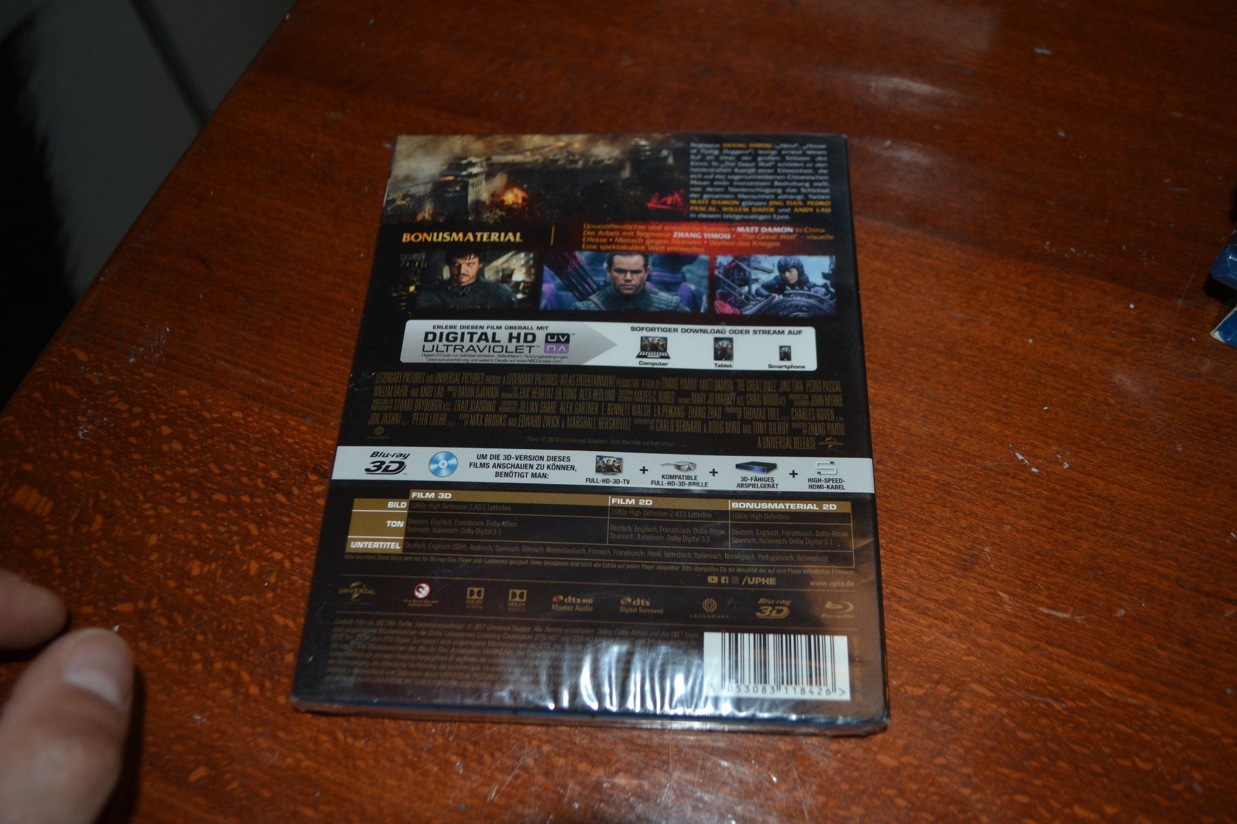 Tutti i DVDs: The Great Wall in 3D (NEU) – Usato da Laupen ZH venduto da chefdom 1