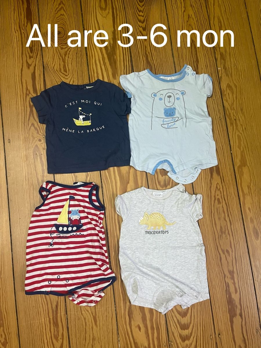 Kleiderpakete & -sets: Baby Clothes Bundle, 3-6 Months, 4 Summer Items, Good Cond. – Neu (gemäss Beschreibung) aus Basel von 550_ckp6