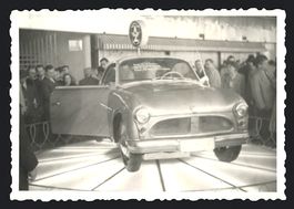3 Fotografien Auto IFA P70 Coupe, PKW wi
