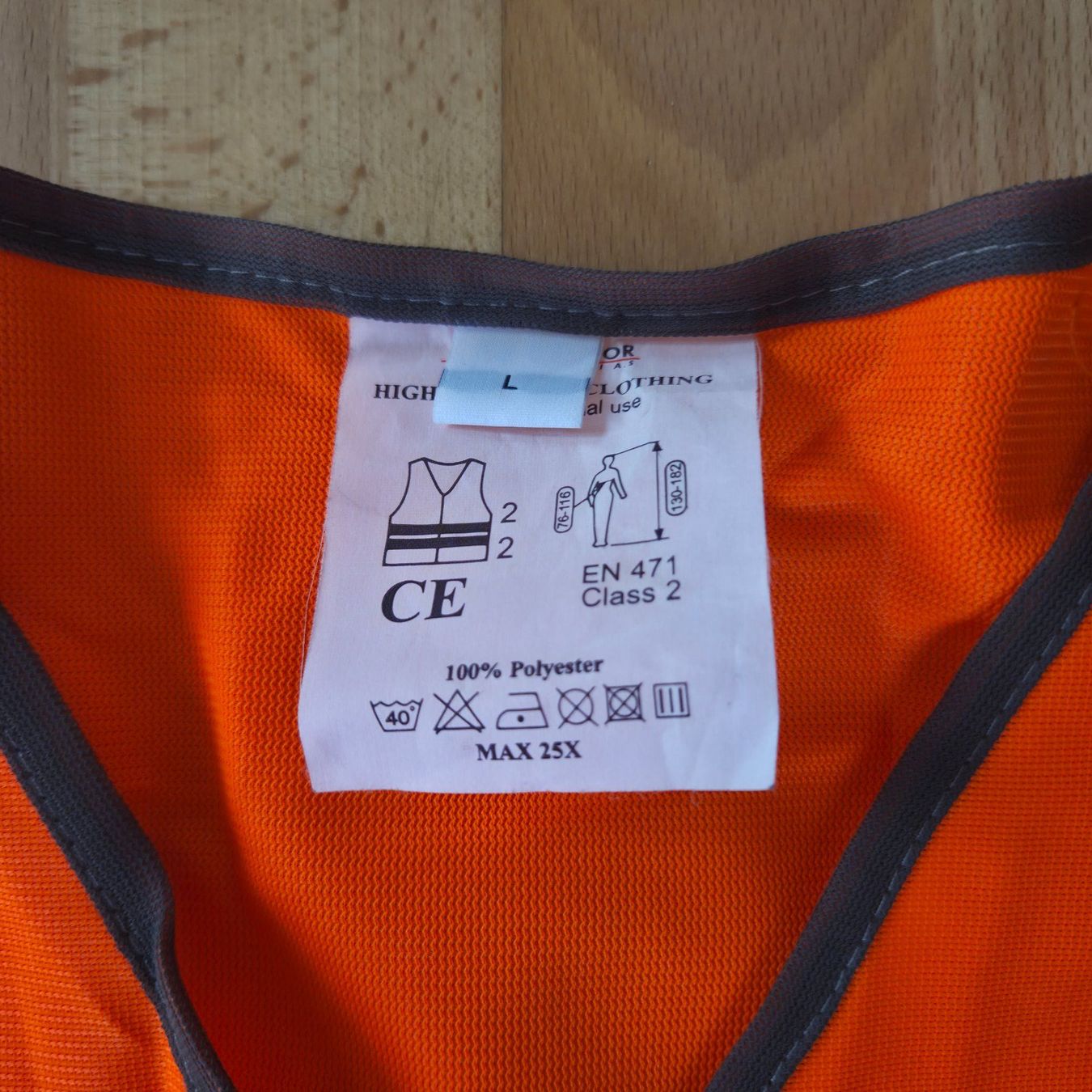 Gilet & Giacche: Sicherheitsweste Orange RailClean Large – Usato da Zürich venduto da Wickeddude 2