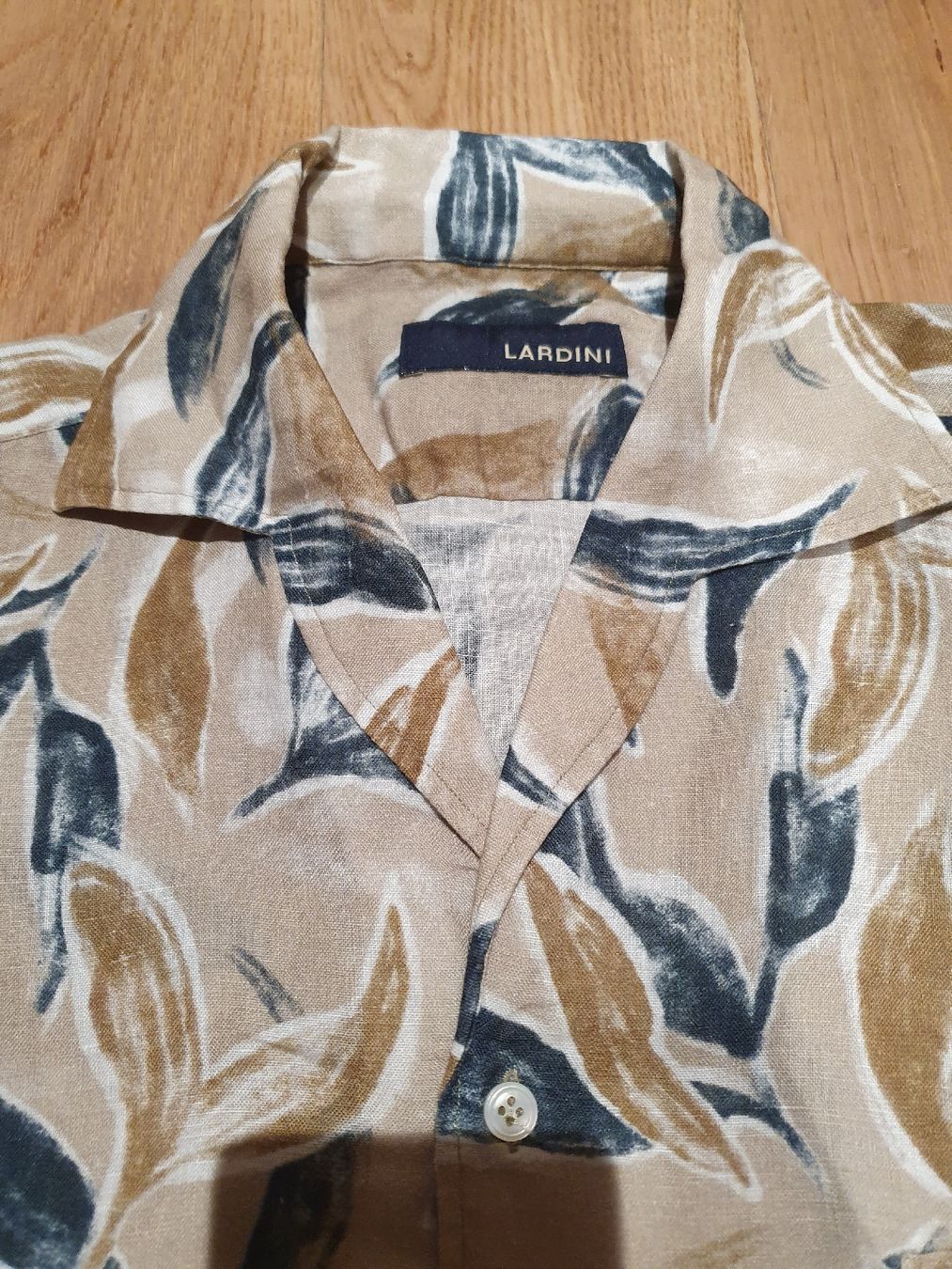 Lardini Chemises: Lardini, Hemd, Leinen, M, Neu – Neuf (Voir description) à Winterthur par Sjull 1