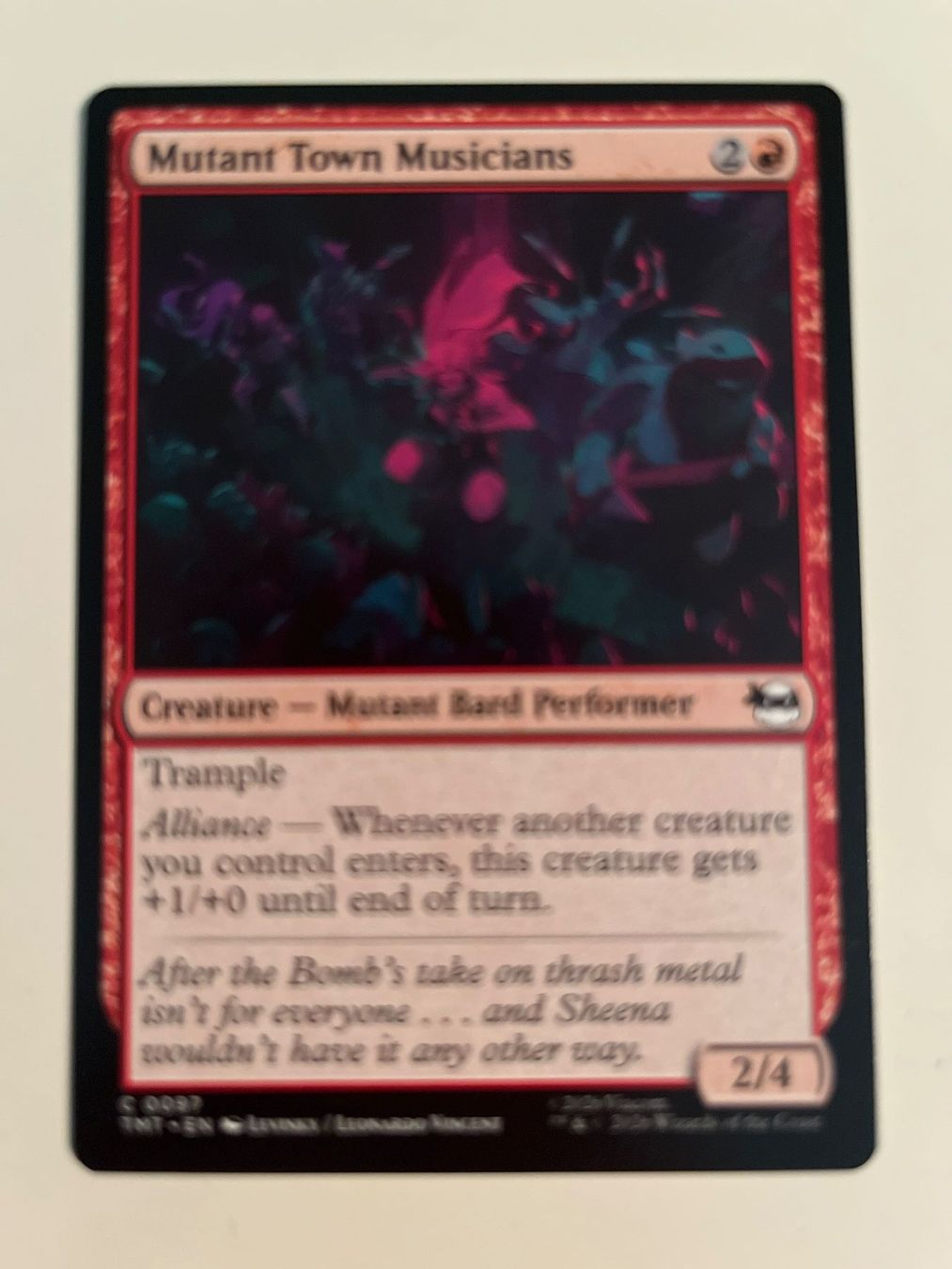 Magic The Gathering Carte collezionabili: 1 x Mutant Town Musicians - Magic: The Gathering - MtG – Usato da Kriens venduto da Shadi1980