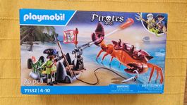 Playmobil Pirateninsel mit Riesenkrabbe 71532
