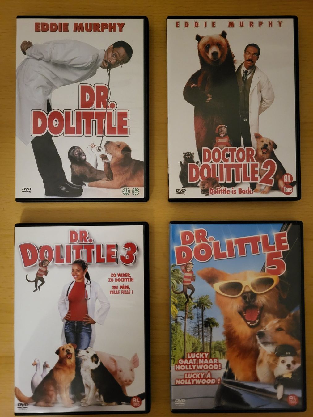 Tutti i DVDs: 4x DVD Dr Dolittle – Usato da Morlon venduto da yan_y92p 1