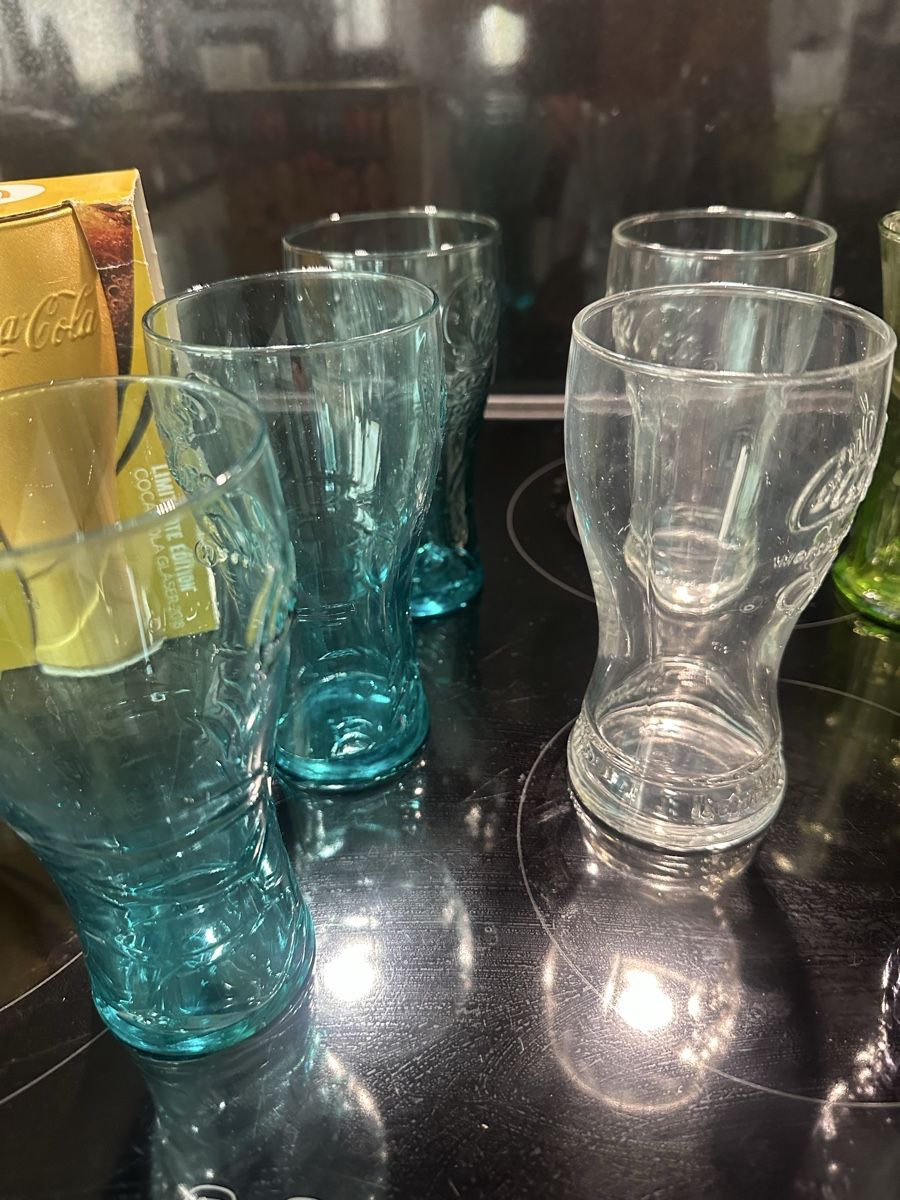 Bicchieri: Coca Cola Glässer Sammlung 11 Stück  – Usato da Altendorf venduto da Quietwater 3