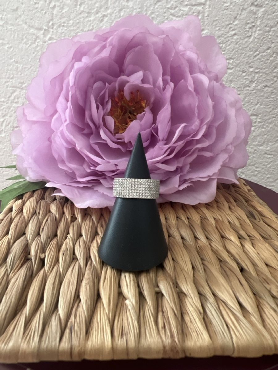 Anelli: Funkelnder Silberring 925 mit Strasssteinen – Usato da Seon venduto da Sunny-Schmuck78