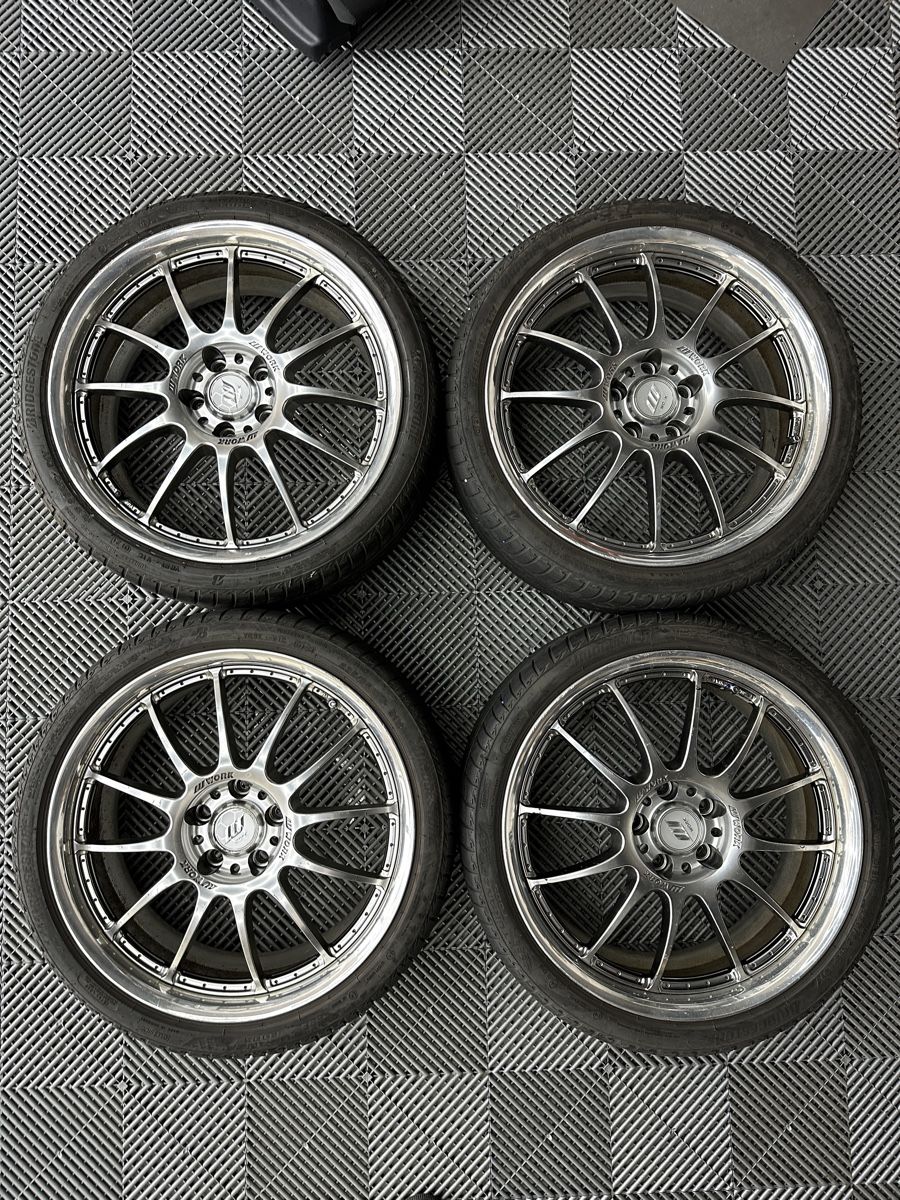 Work Wheels Felgen: Work XSA 02C 8x19 ET36 5x114.3 – Gebraucht aus Einsiedeln von Silver.A