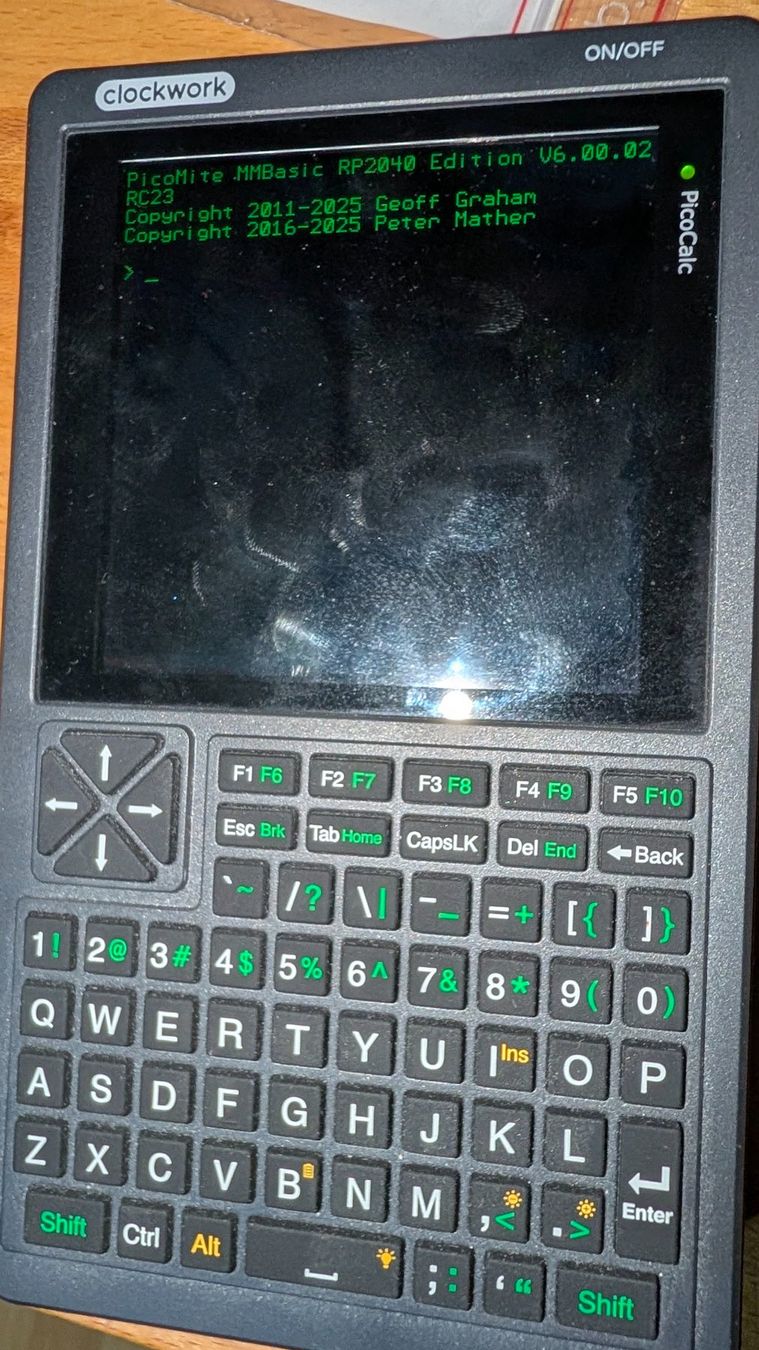PDAs: ClockworkPi PicoCalc Handheld inkl. Raspberry Pi Pico H & 3D – Gebraucht aus Adlikon b. Regensdorf von exoticatom 4