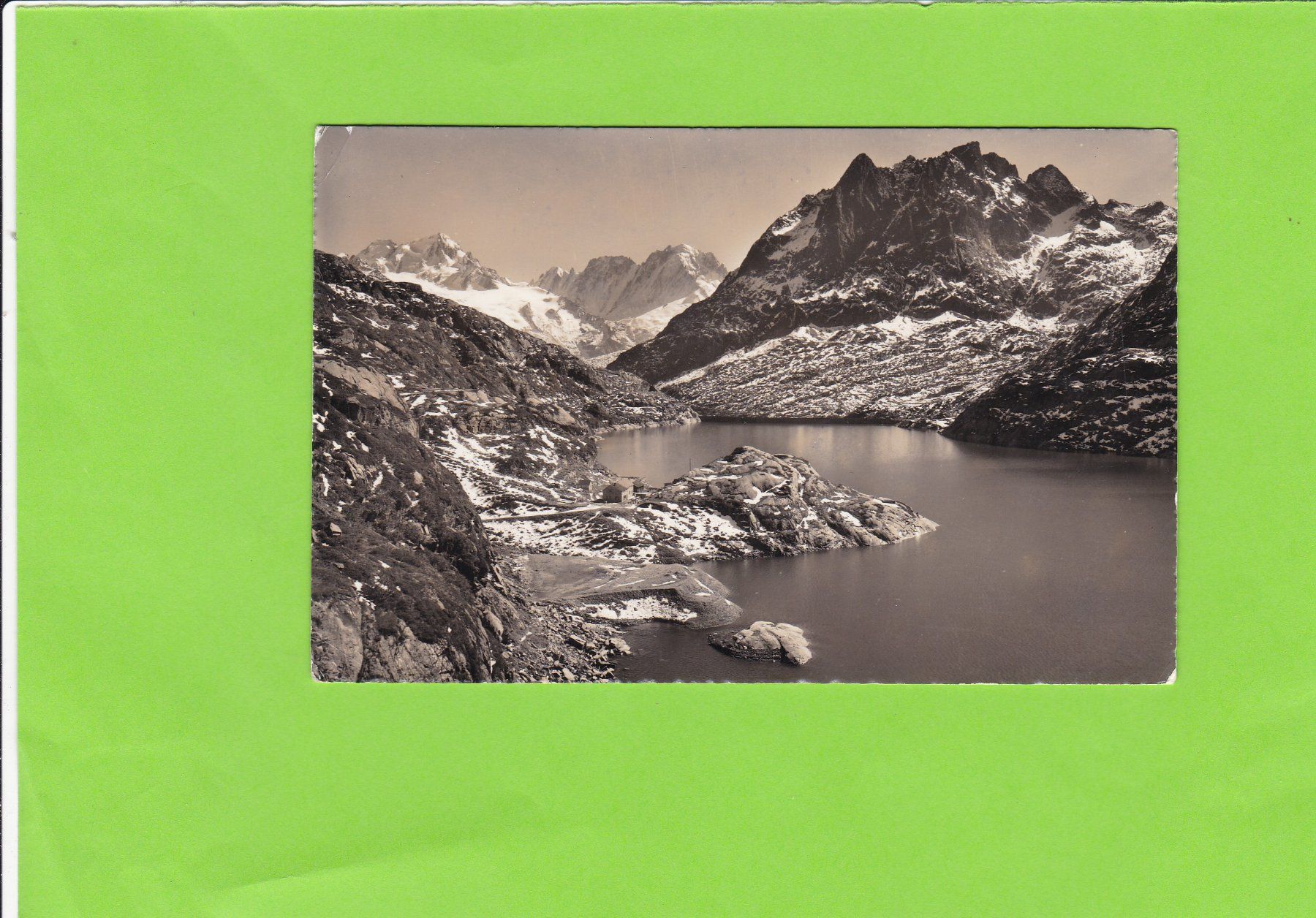 Ansichtskarten: Au Lac de Barberine – Gebraucht aus St. Peterzell von neckertal