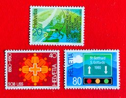 WERBEMARKEN SATZ 642 - 644 1980** POSTFRISCH