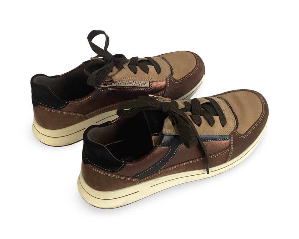 Ara Scarpe da donna: ARA Damenschuhe Osaka, Gr. 38, Mocca – Usato da Zürich venduto da Restwert_Zuerich