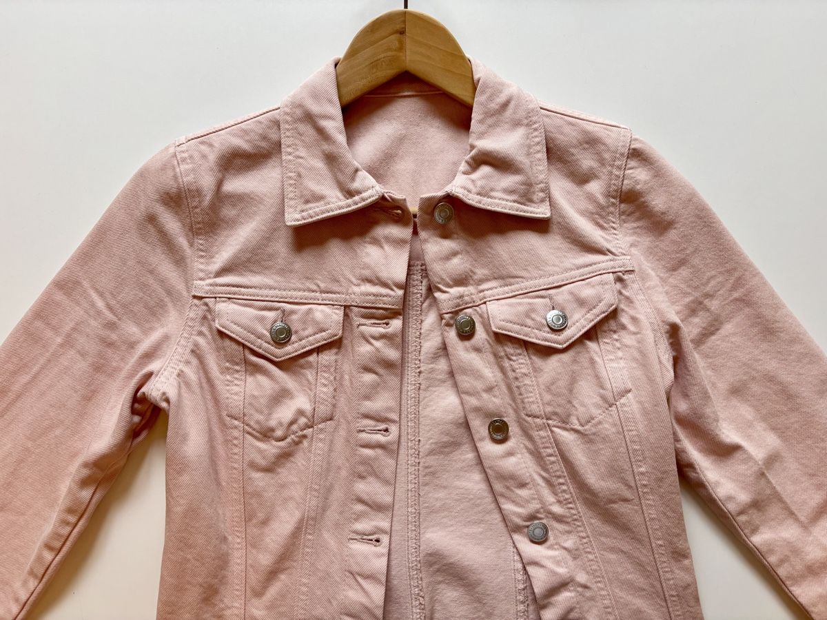Giacche: Jeansjacke in Rosa – Nuovo (secondo la descrizione) da Zürich venduto da Christine.R