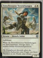 TCG Magic The Gathering MTG DMU 029 Entschlossene Verstärkun