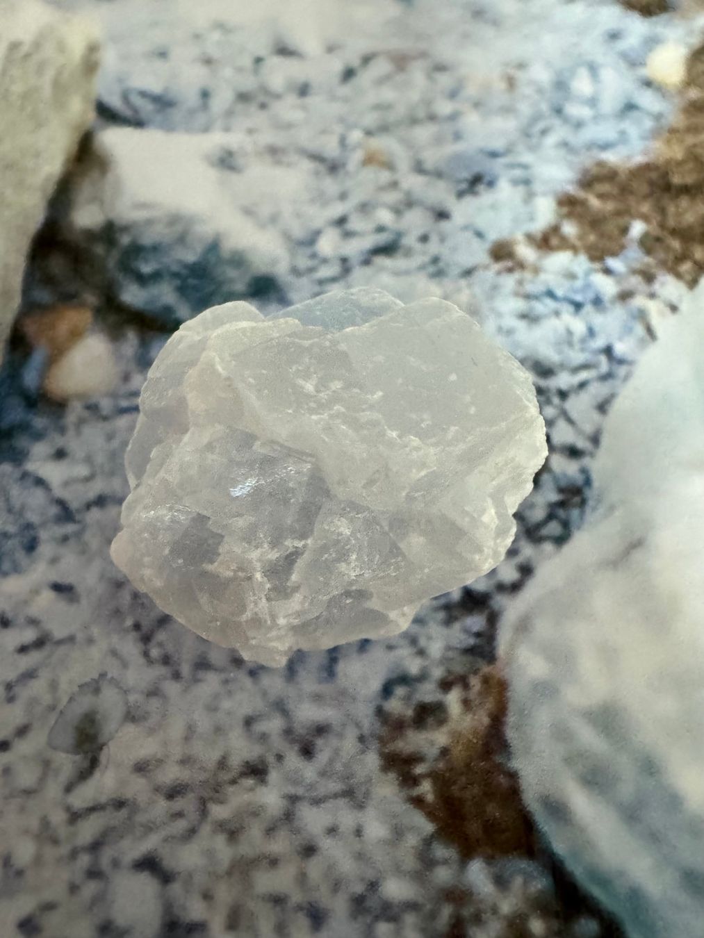 Mineralien & Heilsteine: Calcit-blau roh – Neu (gemäss Beschreibung) aus Biberist von Steine