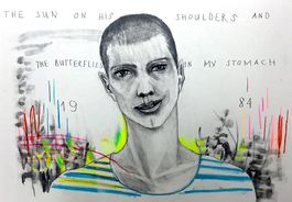Marc Bauer  2 Originalzeichnungen, 2015  signiert/gerahmt