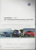 Pressemappe VW News IAA 2005