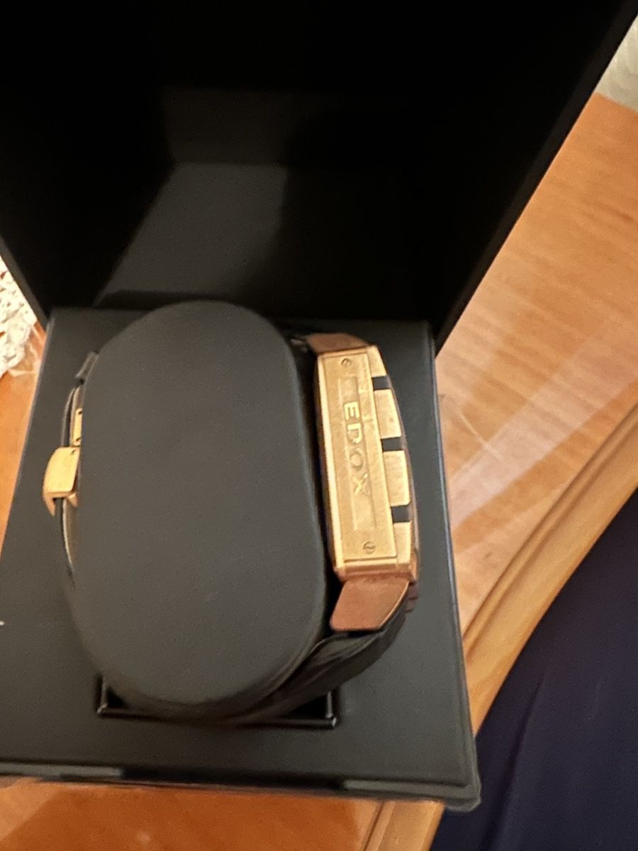 Edox Orologi: Edox Classe Royale Chronograph Automatic 45003 357RN NIR – Usato da Zuchwil venduto da Richichi 2