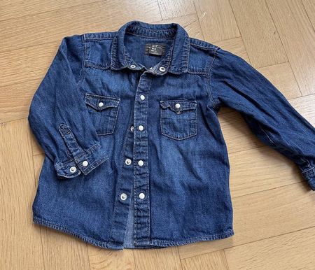 Cooles Jeanshemd von Zara in Grösse 98