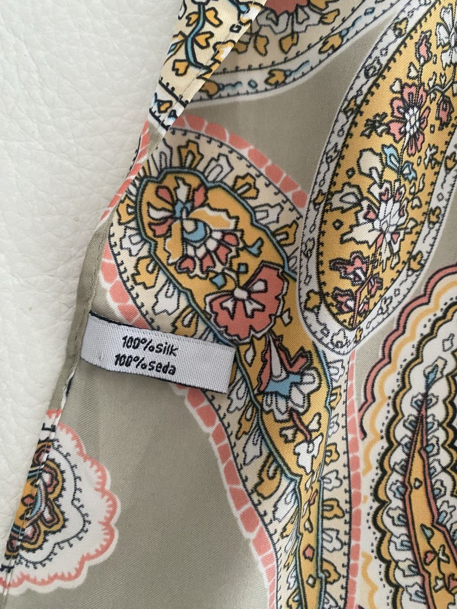 Foulard & Sciarpe: Seiden Schal 🌸 – Usato da Opfikon venduto da Luis144 5