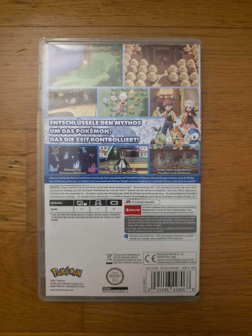 Pokémon Giochi: Pokemon Strahlender Diamant - Nintendo Switch  – Usato da Zürich venduto da jabo22 1