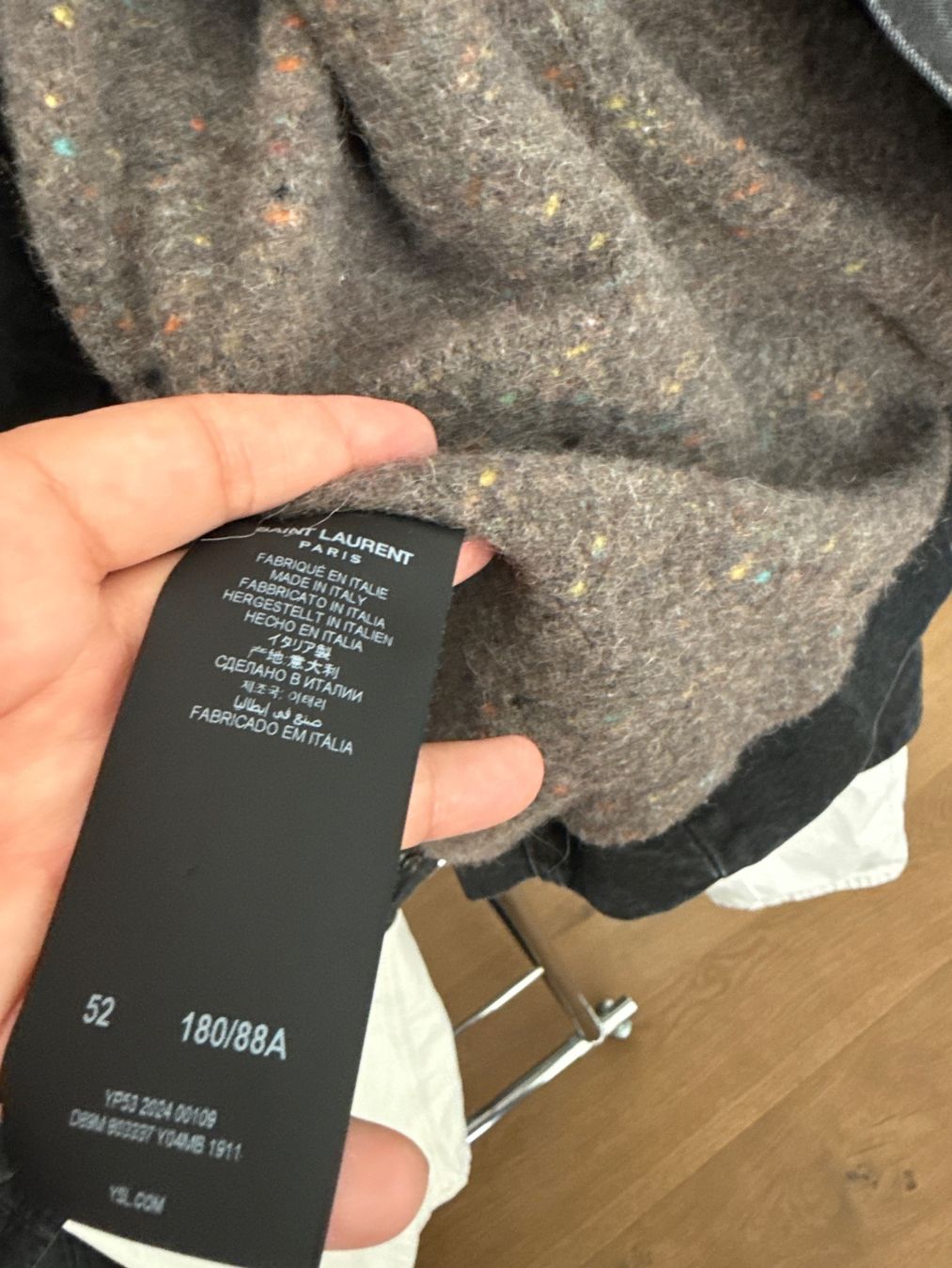 Saint Laurent Giacche: Saint Laurentl denim jacket / unisex – Nuovo (secondo la descrizione) da Genève venduto da val_rp9x 8