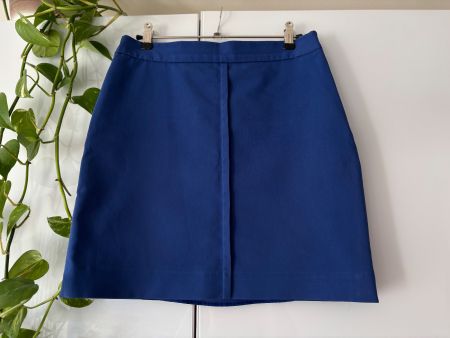 & OTHER STORIES blauer Jupe Gr. 38